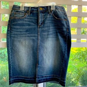 Vintage America jean skirt